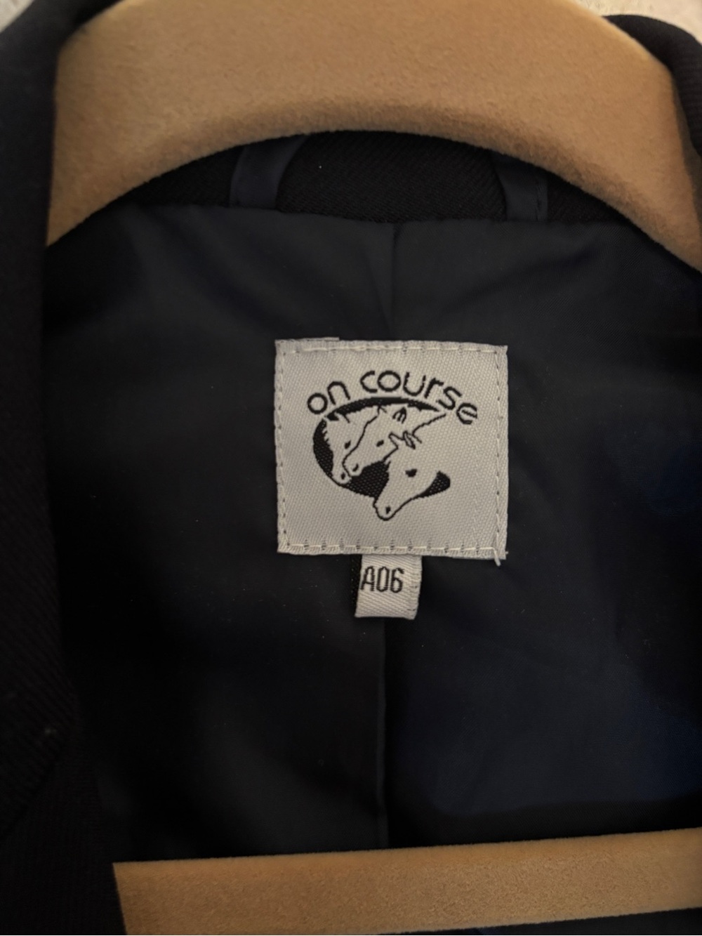 Riding Show Coat Navy | Horse Hunter/Jumper | Women’s Size A06 | On Course - Picture 5 of 7